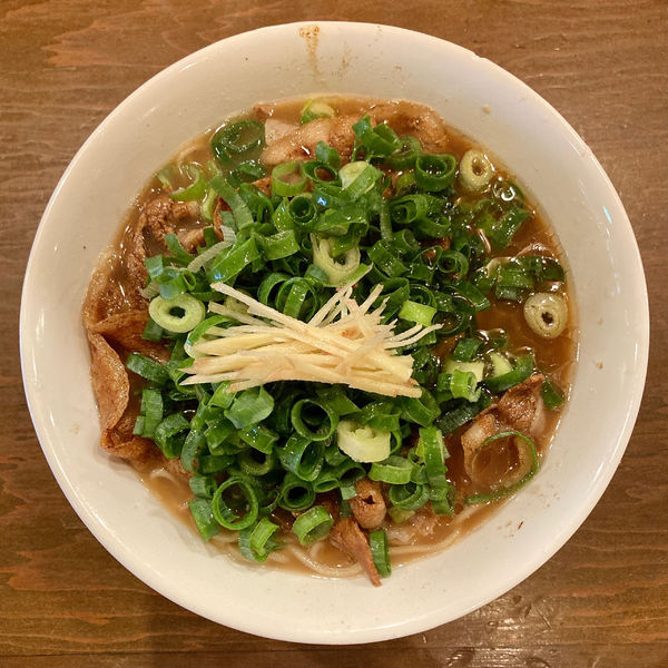 「肉そば850円」@ラーメン 唐そば 渋谷2丁目店の写真