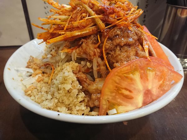 「冷やし中華＋ショウガ＋辛ネギ」@麺屋 歩夢の写真