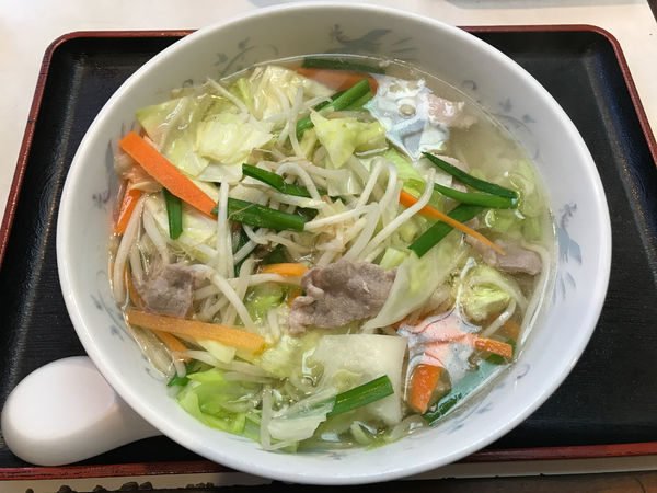 「タンメン　900円」@松月庵 番町店の写真