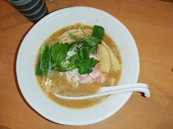 「濃厚白湯魚介蕎麦」@中華蕎麦 はるの写真