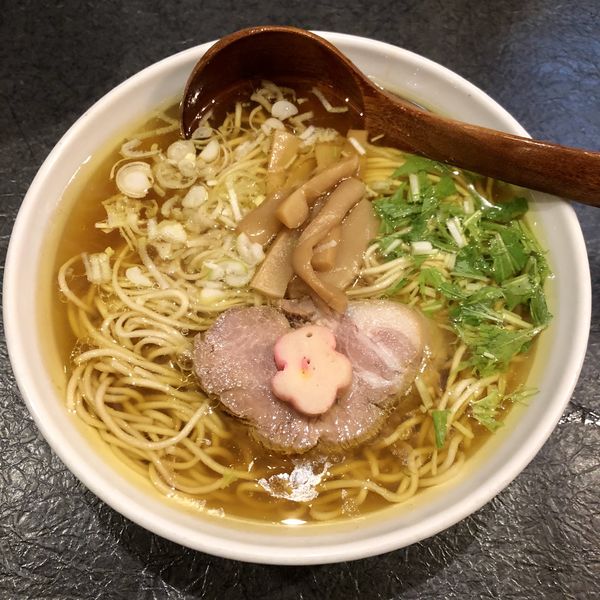 「醤油ラーメン (あっさり･300g) ￥810」@秋田ラーメン はまの写真