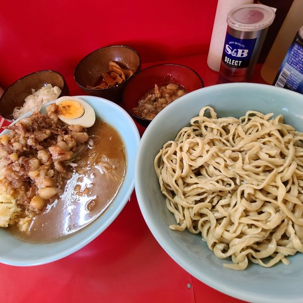 「つけ麺　辛メンマなど」@ラーメン富士丸 東浦和店の写真