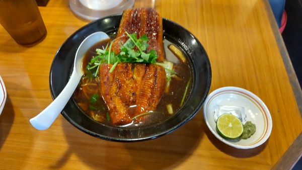 「うならーめんW(大盛無料)」@伝丸 青山店の写真