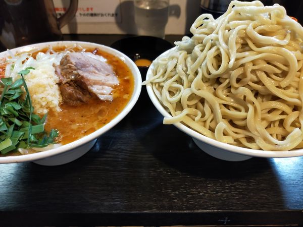 「【限定】PadThaiつけ麺大1150円+生卵50円」@豚星。の写真