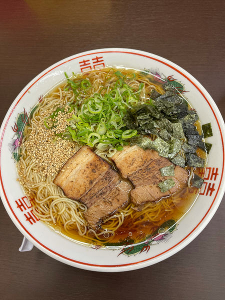 「冷やしラーメン（特盛）880円」@豚骨ラーメン 浅野本店の写真