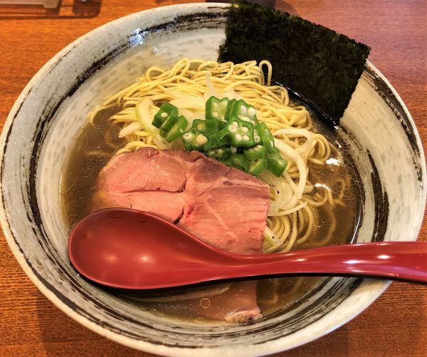 「冷やし煮干そば」@麺屋 烈の写真