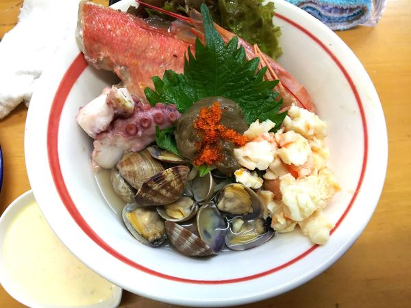 「【限定】海鮮冷やし中華タルタル掛けてS＋タラバ　3000円」@MENYA 食い味の道有楽の写真