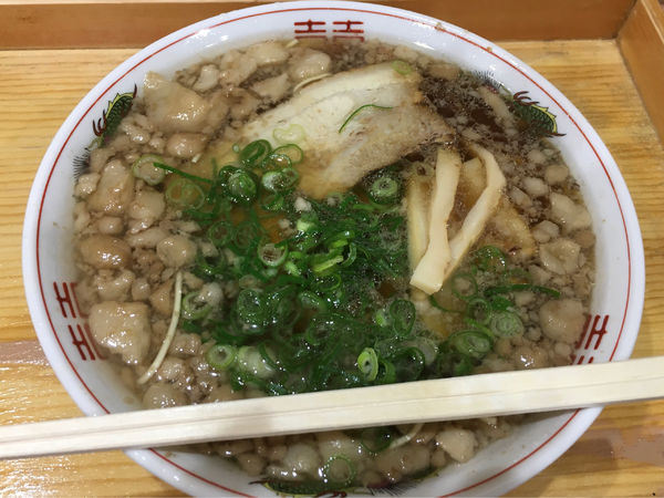 「中華そば大盛」@尾道中華そば 渡なべの写真