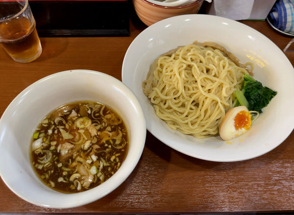 「つけ麺（醤油中盛り）750円」@麺家 近の写真