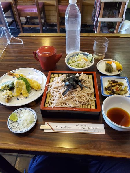 「天ざる（並）」@とがくしの写真