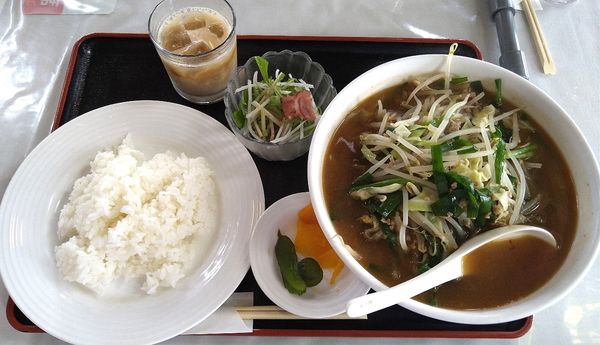 「台湾ラーメン セット 790円」@大府飯店の写真