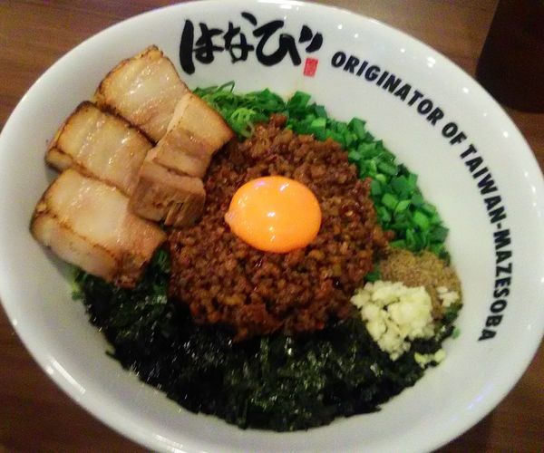 「ド肉台湾混ぜそば　大盛」@元祖台湾まぜそば はなび 二俣川店の写真