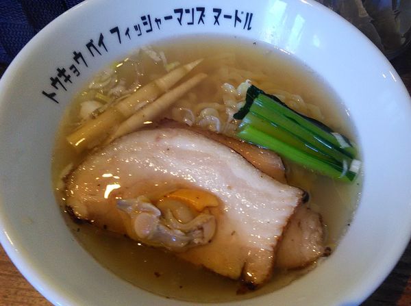 「潮らぁ麺」@Tokyo Bay Fisherman’s Noodle 茅ヶ崎店の写真