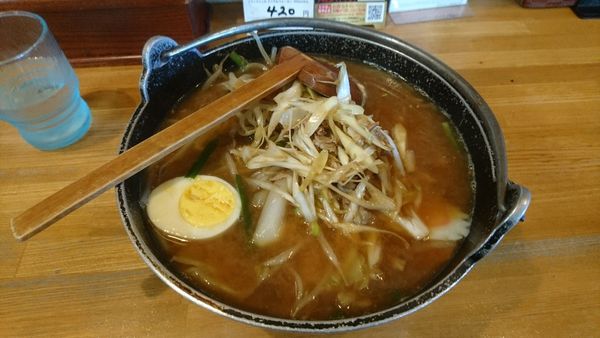 「ネギみそラーメン910円」@登竜 南那須店の写真