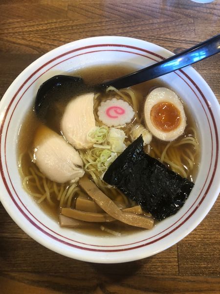 「あっさり中華そば」@めん処-soy屋！の写真