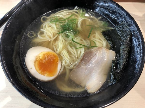 「貝節塩ラーメン」@はま寿司 川崎久地店の写真