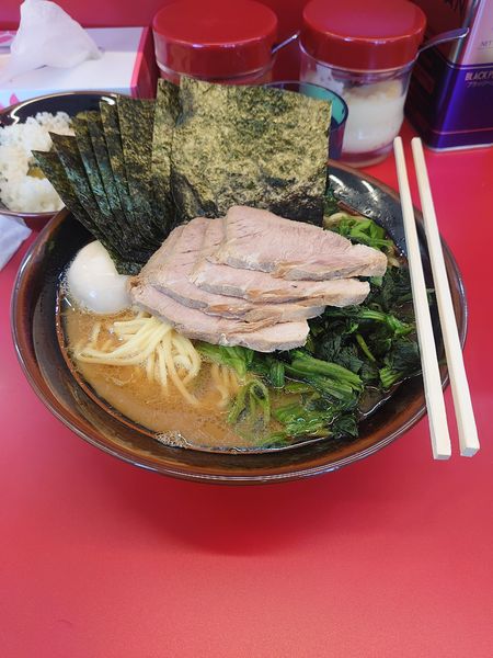 「武州ラーメン中盛」@家系ラーメン 佐々喜家の写真