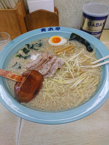 「チャーシューメン中盛り」@ラーメン青木亭 せんげん台店の写真