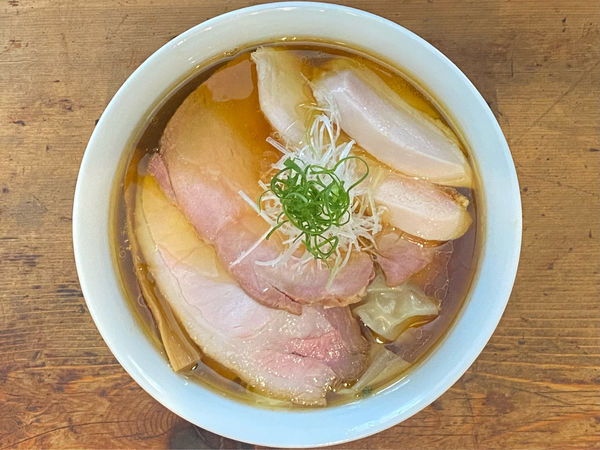 「特製中華そば」@中華そば しば田の写真