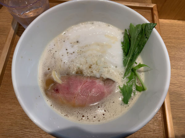 「ふく流らーめん880円」@ふく流らーめん 轍 東京高田馬場本店の写真