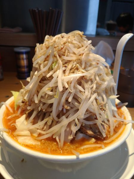 「辛味噌ラーメン野菜大盛り」@麺屋 本日も晴天ですの写真