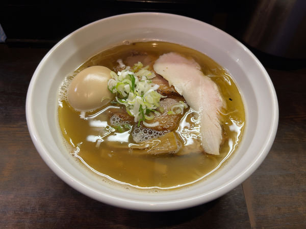 「塩+味玉」@尼龍の写真