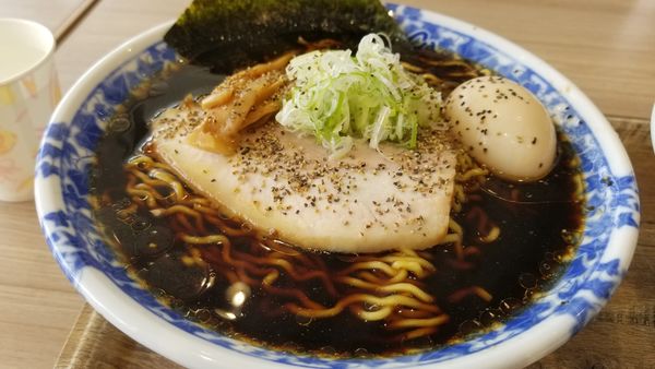 「イオンモール松本限定　松本ブラック中華そば」@凌駕IDEA イオンモール松本店の写真