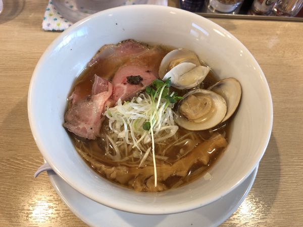 「蛤そば」@麺屋壱心の写真