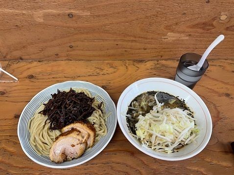 「昆布水つけ麺」@ラーメン幸豚の写真