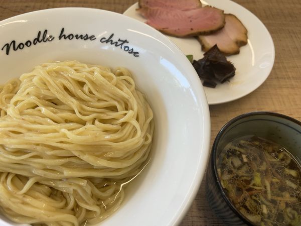 「鯵煮干と羅臼昆布の冷たいつけ麺」@麺庵ちとせの写真