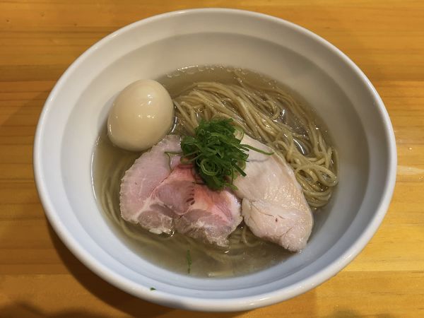 「【限定】味玉冷やし貝soba」@麺響万蕾の写真