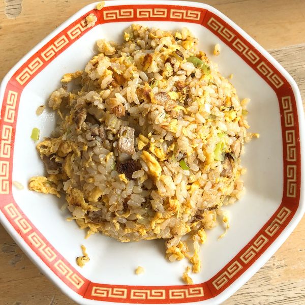 「煮干しらーめん塩+チャーハン小（ランチメニュー）900円」@味よしの写真