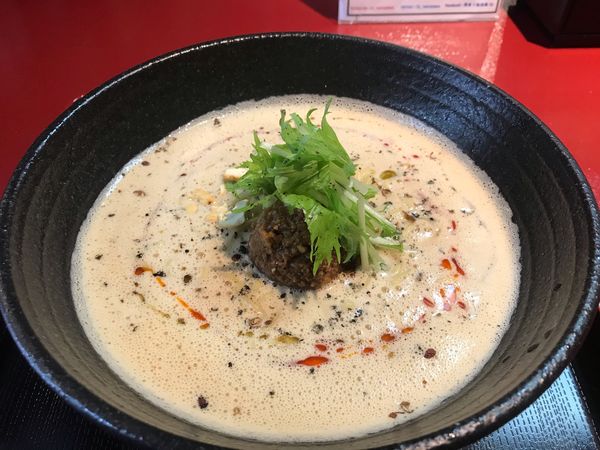 「濃厚胡麻坦々麺」@間借り担担麺 Enの写真