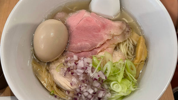 「特製塩らぁ麺」@らぁ麺 みうら 上野毛店の写真