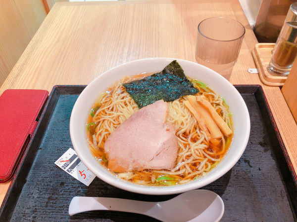 「中華そば　大盛」@舎鈴 田町駅前店の写真