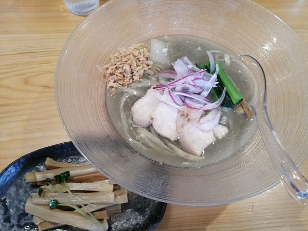 「冷やしらぁ麺　　950円　クーポンメンマ」@麺屋 さくら井の写真