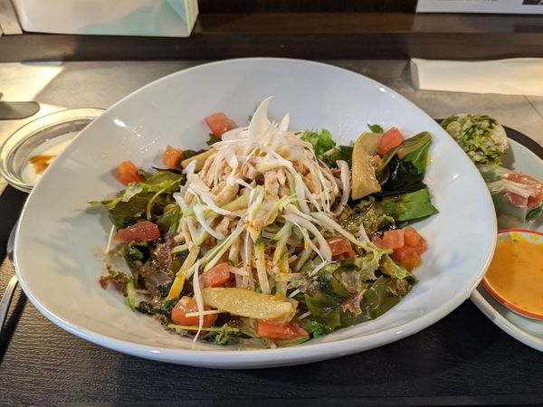 「ゴマだれ冷やし中華」@アジアンヒートの写真