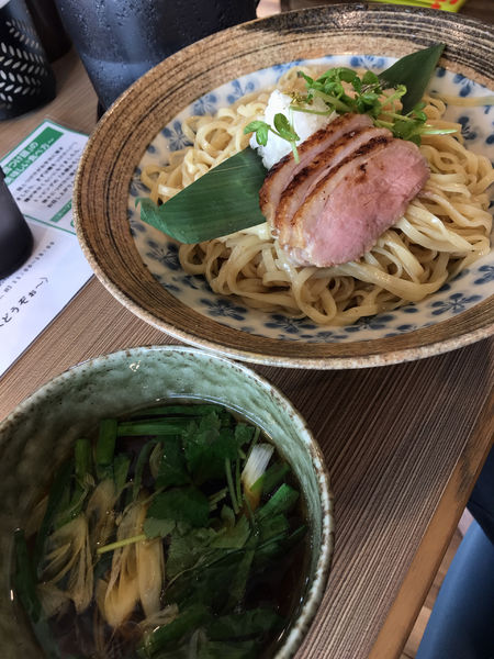「鴨つけ麺(大盛)」@㐂りん食堂の写真