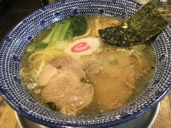 「塩らーめん」@くじら軒 横浜本店の写真