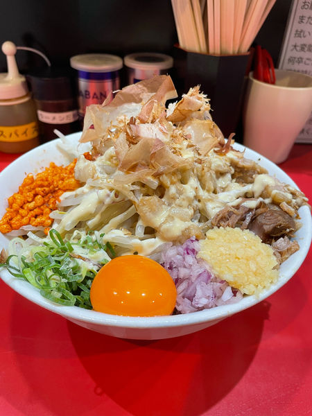 「冷やしまぜそば」@用心棒 市ヶ谷飯田橋の写真