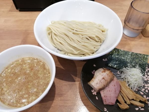 「濃厚醤油つけ麺(300g)」@麺処 湯咲の写真