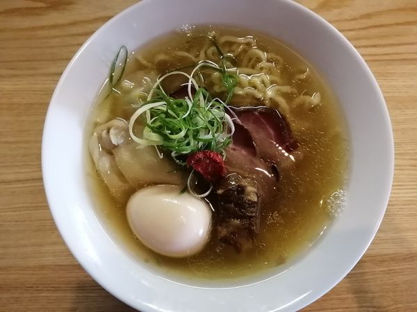 「特製塩そば(あっさり)」@麺 㐂色の写真