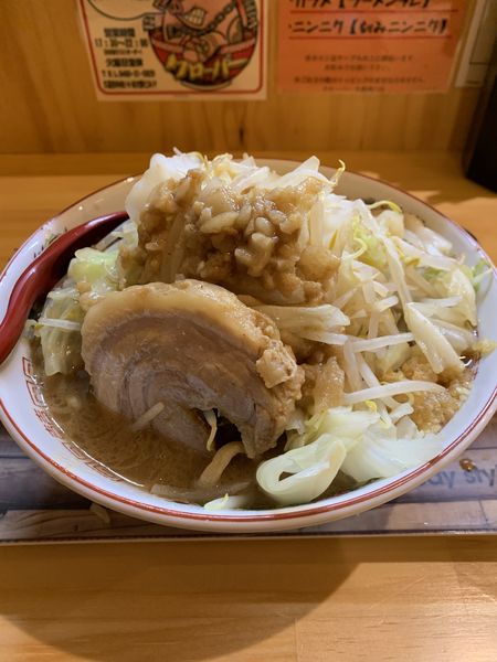 「ラーメン中 豚バラ」@クローバー 久喜西口店の写真
