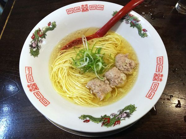 「鴨清湯そば（塩）」@立ち呑み居酒屋 金町製麺の写真