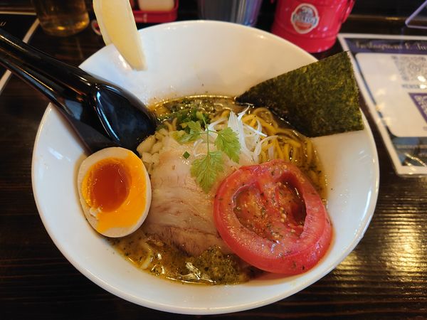 「ジェノベーゼ麺¥500」@麺処 A⭐︎UNの写真