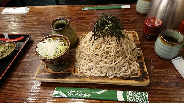 「ざるそば－富士山盛－」@そば処 味奈登庵 本店の写真