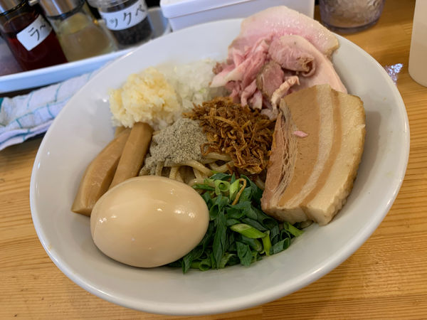 「まぜそば」@煮干らーめん 川むらの写真