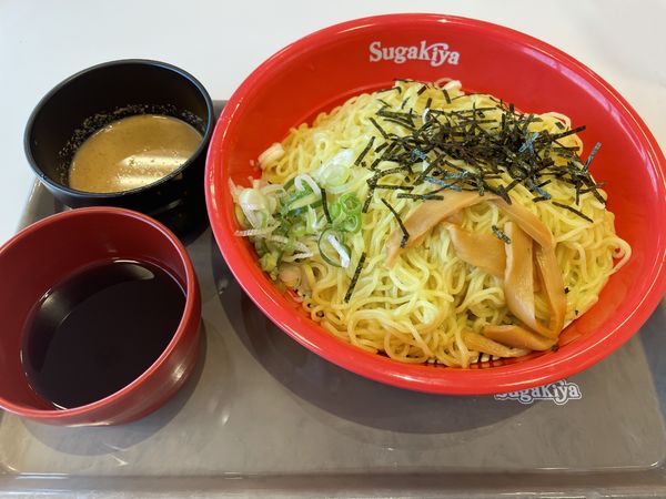 「ざるラーメン・大盛り490円」@スガキヤ 名鉄岐阜駅前店の写真