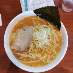 味噌ラーメン  ﾒﾝﾏ抜き