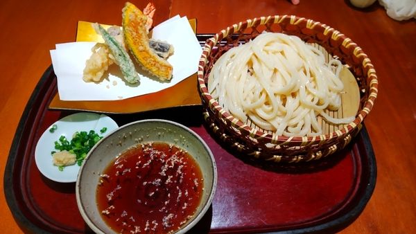 「えび天せいろ」@手打ちうどん さぬきやの写真